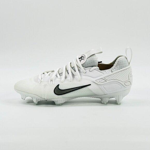 Nike Huarache 9 Elite Low Lax \'White Black\' FD0089-101 Lacrosse size 9